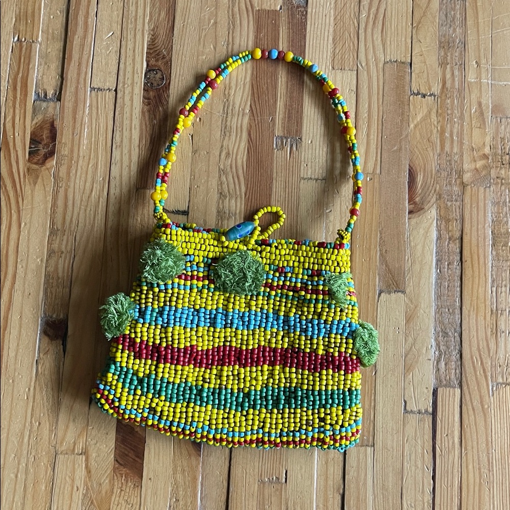 CHISTA New York beaded bag